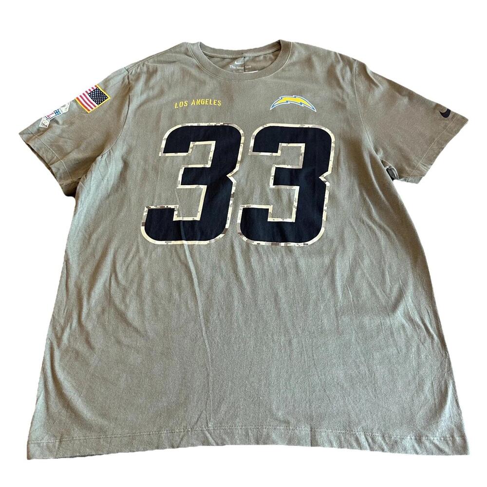 NWT Nike Los Angeles Chargers Salute To Service James Jr #33 Shirt Sz Men's XL